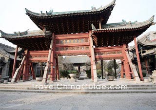 Wooden Arch of Great Mosque, Xi'an